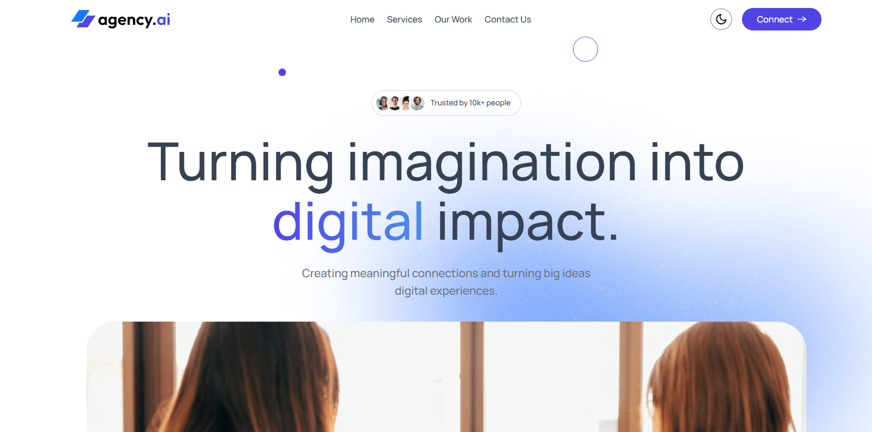 Agency Landing Page